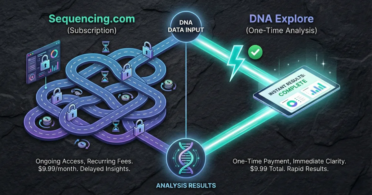 DNA Explore vs Sequencing.com (2026) — Full Comparison